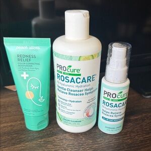 Rosacare Hyaluronic Hydration Cleanser & Moisturizer Set - Green